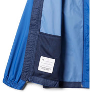 Columbia Boys' Glennaker Rain Jacket, Mountain Blue/Collegiate Navy, S