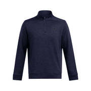 Under Armour Armour Fleece Twist Men's Quarter Zip Pullover, Lightweight Breathable, Midnight Navy, XL, 1373359