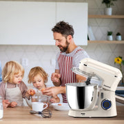 Honinst 1531 Electric Stand Mixer 6.5 QT 10+P Speeds Lightweight Beige