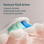 Philips Sonicare Total Clean Rechargeable Toothbrush, White Handles, 2 Pack
