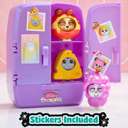 Just Play Disney Doorables Costume Foodies Collectible Toy Figures, 2 Mini Figures with Removable Food-Inspired Costumes, Refrigerator Capsule, Multicolor, 1.5 Inch, 36 to Collect, 50104