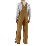 Carhartt Loose-Fit Firm Duck Bib Overalls for Men - Carhartt Brown - 36x34