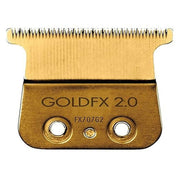 BaBylissPRO Gold Titanium Deep Tooth Replacement T-Blade, 2.0 mm, Fits FX787 FX797 FX726 FX773N Trimmers, FX707G2