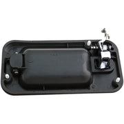 Dorman Automotive Exterior Door Handle Rear Passenger Side Chrome Lever Black Housing 83402