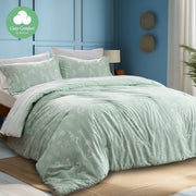 Bedsure PB-XXZW Queen Comforter Set - Sage Green Comforter, Cute Floral Bedding Comforter Sets, 3 Pieces