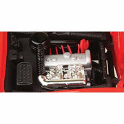 Maisto 1955 Mercedes-Benz 190SL Die-Cast Model Car, 1:18 Scale, Red Convertible, Steerable Wheels, Opening Doors and Hood, 31824