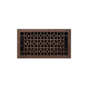 Signature Hardware 435749 Appert Steel Floor Register 6in x 12in 7-1/4
