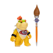 Jakks Pacific Bowser Jr. 5-Inch Action Figure with Paint Brush Accessory, 17 Points of Articulation, Super Mario Galaxy Movie 432534