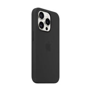 Apple MT1A3ZM/A iPhone 15 Pro Silicone Case with MagSafe, Black