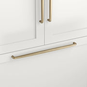 Signature Hardware 483705 Ponderay 18 Inch Center to Center Bar Cabinet Pull Antique Brass Cabinet Hardware Pulls Bar