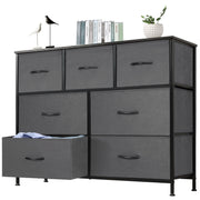 EDX edx-7bNC-YT 7 Drawer Dresser, Grey