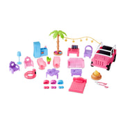 Kid Connection Pool Party Doll House with Lights and Sounds, 44 Pieces