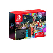 Nintendo HADSKABLH Switch Neon Blue + Neon Red Joy-Con + Mario Kart 8 Deluxe (Full Game)