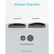 Anker A8843 6 ft Powerline III USB C Nylon Braided Lightning Fast Charging Cable, Black