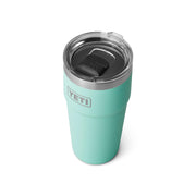 YETI Rambler 20 oz Stackable Insulated Tumbler, Stainless Steel, Vacuum Insulated, MagSlider Lid, Seafoam