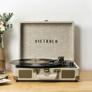 Victrola VSC450SB-LBB Bluetooth Stereo Turntable - Light Beige