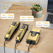 Cshidworld PCTE004GO Professional 3-in-1 Hair Clipper Set with Adjustable Blades, Beard Trimmer
