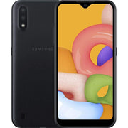 Samsung TWSAS111DCP Galaxy A01 4G LTE Smartphone 16GB Total Wireless Prepaid, Black