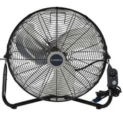 Lasko 20 in. High-Velocity Floor or Wall-Mount Fan in Black-2264QM