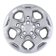 CoasttoCoast 17 Inch Silver 5-Spoke Wheel Covers Set of 4 for 2010-2012 Ford Fusion