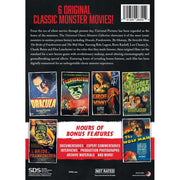 Universal Classic Monsters 6-Movie Collection DVD, Digitally Remastered Horror Films with Bonus Features