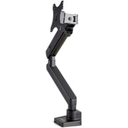 StarTech.com Desk Mount Monitor Arm, Slim Full Motion Adjustable Single VESA Mount for 17-34 Inch Displays, 17.6 lb Load Capacity, 2 USB 3.0 Ports, Black, ARMSLIM2USB3