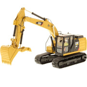 Diecast Masters Caterpillar 323F L Hydraulic Excavator 1:50 Scale Die-Cast Metal Model, Authentic Yellow, 85924c