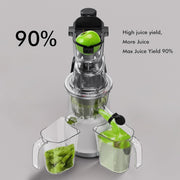 SiFENE Cold Press Juicer 200W Masticating Juicer with Dual Chutes White SIF-8824