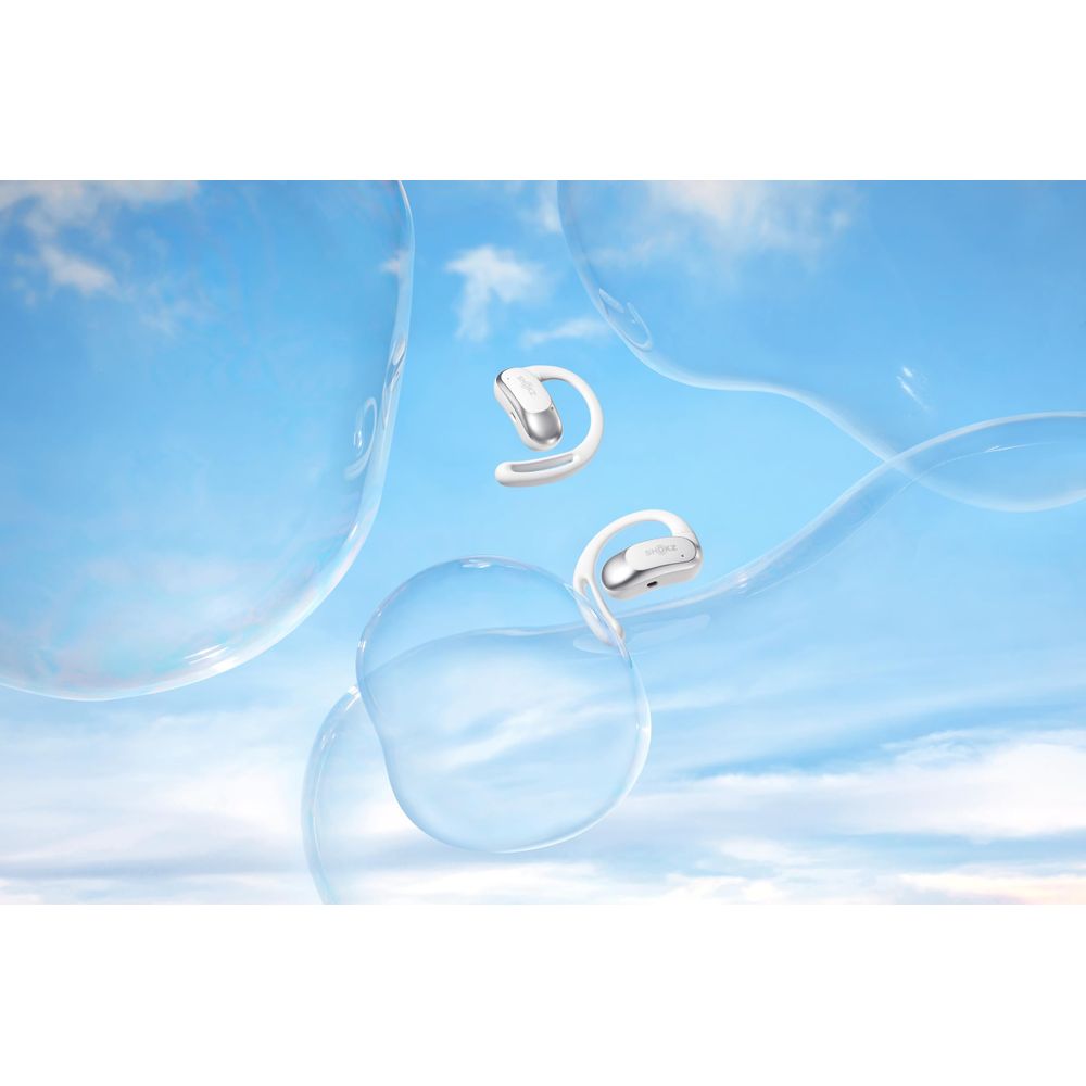 Shokz OpenFit Air True Wireless Open-Ear Earbuds with Air-Earhook Secu ...