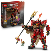 LEGO NINJAGO Fire Knight Mech Building Set, 996 Pieces, Includes Kai Minifigure with Magical Sword, Multicolor, Ages 14+ 71846