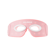 Solawave Radiant Renewal Eye Recovery Pro Skincare Device, 4-in-1 Red Light Therapy Mask for Wrinkles, Puffiness, Dark Circles, Crow's Feet, Dusty Rose, 94424525
