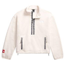 The North Face Fleeski Quarter-Zip Pullover for Ladies - White Dune - L