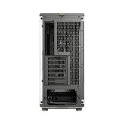 Fractal Design North Mid-Tower PC Case with Oak Front, Clear Tempered Glass Side Panel, Two 140mm PWM Fans, USB 3.0 Type-C, ATX Micro-ATX Mini-ITX Compatible, Steel Chassis, FD-C-NOR1C-04
