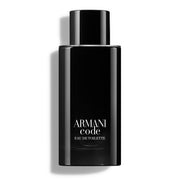Armani Beauty Code Pour Homme Eau de Toilette Spray, Ambery Woody Fragrance, Refillable Bottle, 4.2 Fl Oz, LD4235