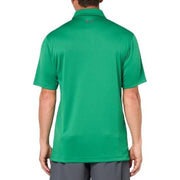 Under Armour 1290140 Men's Tech Golf Polo Shirt, HeatGear Moisture-Wicking, Team Kelly Green and Pitch Gray, 4X-Large Tall