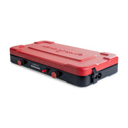 Camp Chef Mountain Series Kodiak Two-Burner Propane Camping Stove, 20,000 BTU, Red, TTS22CA42