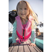 Body Glove BGB25008Y Child's Neoprene PFD Life Jacket and Vest, Girl, 33-55 lbs., Pink