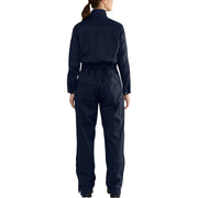 Carhartt Flame-Resistant Rugged Flex Twill Coveralls for Ladies - Dark Navy - XS - Short