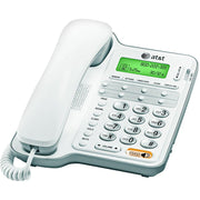 AT&T ATCL2909 One-Line Corded Speakerphone with Caller ID, White