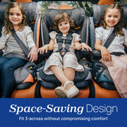 Chicco MyFit Zip Harness + Booster Car Seat, 2-in-1 Convertible, DuoGuard Side-Impact Protection, Nightfall, Adjustable Headrest and Recline
