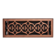 Signature Hardware Old Victorian Steel Floor Wall Register, 4 x 10 in, Oil Rubbed Bronze, 954033-FW-410