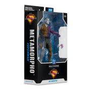 McFarlane Toys DC Multiverse Metamorpho 7in Action Figure, Ultra Articulation, Two Alternate Hands, Display Base, Collectible Art Card, Multicolor