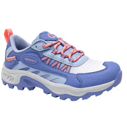 Merrell Stowe Low Hiking Shoes for Girls, Breathable Synthetic Textile Uppers, High-Grip Outsoles, Blue