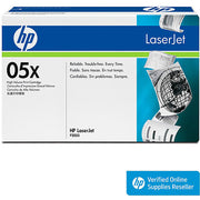 HP CE505X 05X High Yield Black Original LaserJet Toner Cartridge