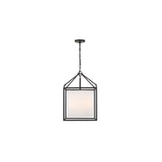 Golden Lighting 2243-3P BLK-MWS Manhattan 3 Light Pendant