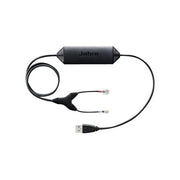 Jabra Wireless Headset Adapter with Remote Electronic Hook Switch Control, USB Type B Connector, Black, 14201-30