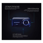 NEXT BASE NBDVR222 Dash Cam - Black