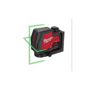 Milwaukee 3521-21 100 ft. REDLITHIUM Lithium-Ion USB Green Rechargeable Cross Line Laser Level with Charger