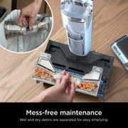 Shark WW200 HydroDuo with Dirt-Reveal Technology, Cordless Wet & Dry Hard Floor Cleaner, Pure Water