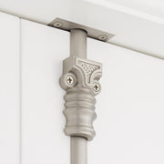 Signature Hardware Romlain Window Cremone Security Bolt, Solid Polished Brass, Right-Hand Lever, 72 Inch